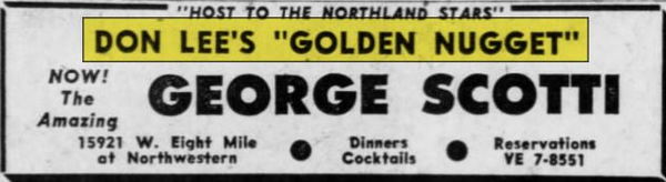 Don Lees Golden Nugget - July 1961 Ad (newer photo)